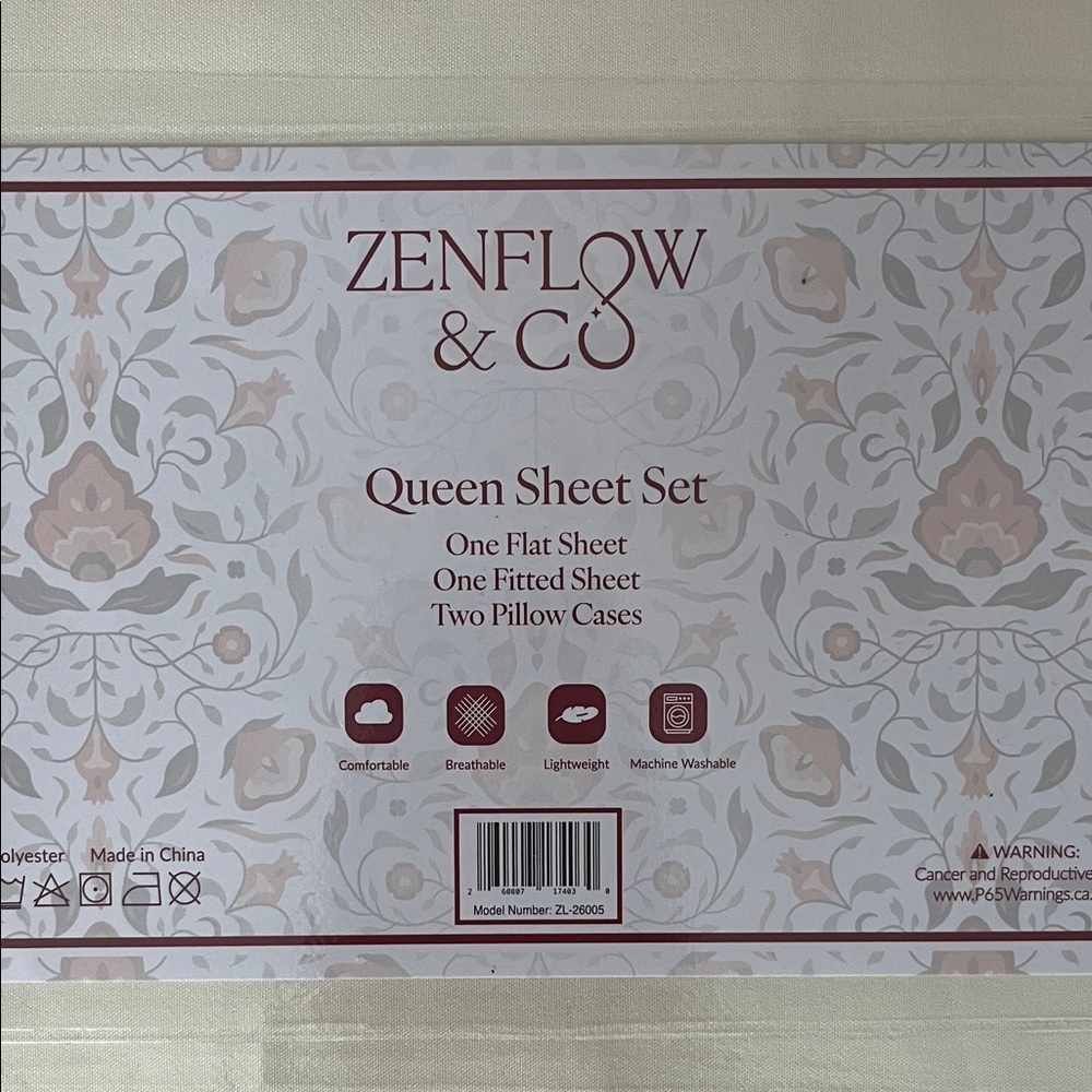 Ivory Queen Sheet Set